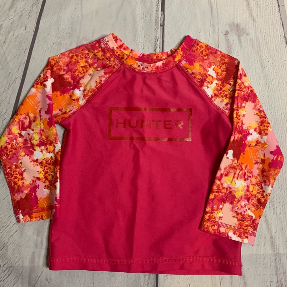 Hunter Swim Shirt Long Sleeve size 2t
